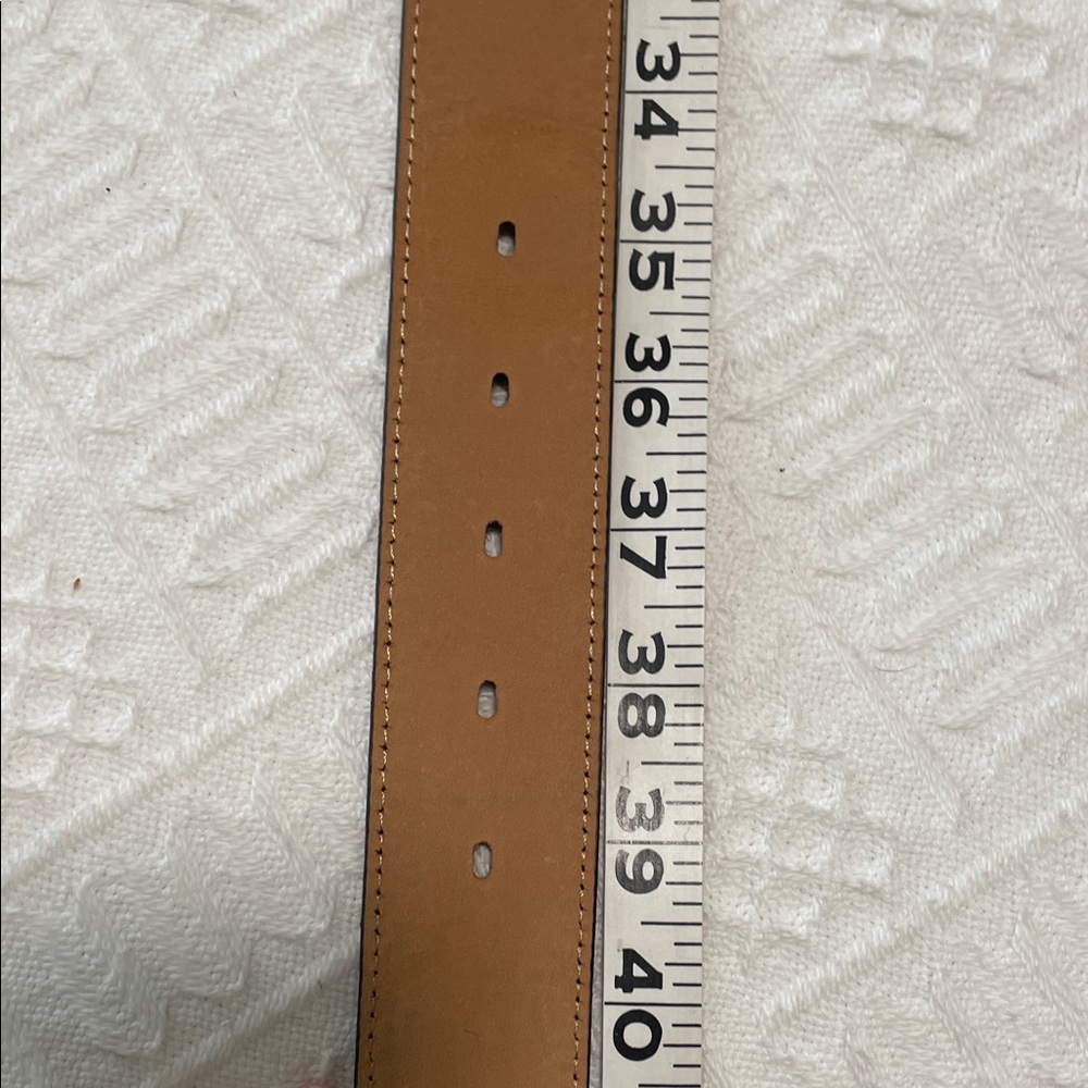 Crystal AB aurora borealis leather tooled western Black Embellished Belt - Picture 15 of 17